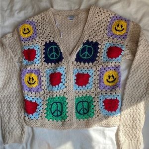 Guess Crochet J Balvin Cardigan